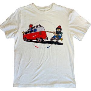 Nike Sportswear The Nike Tee Micro Bussin For All Sports Graphic T Shirt Size M